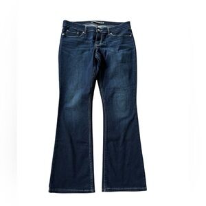 Levi’s 524 Bootcut Jeans Womens 11 W30 L32 Dark Wash Stretch Denim